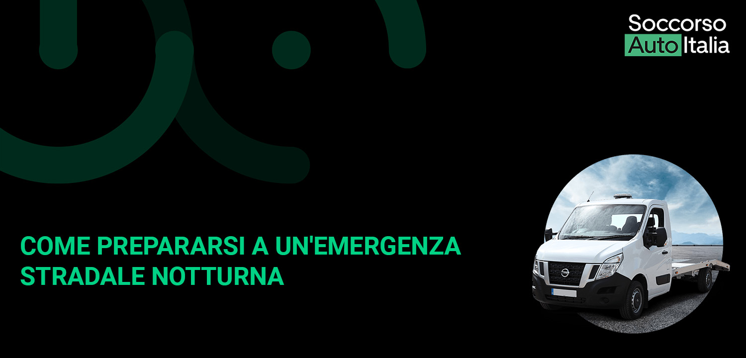 Come prepararsi a un'emergenza stradale notturna a roma